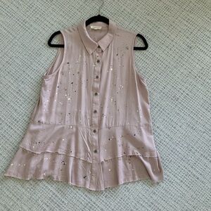 Sleeveless Mystree ladies blouse